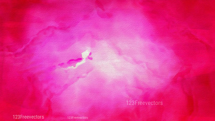 Pink and Red Grunge Watercolor Texture Background