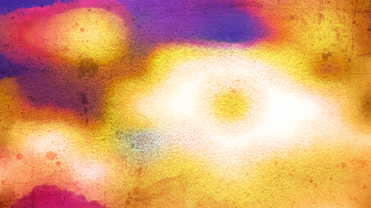 Purple and Orange Grunge Watercolour Background Image