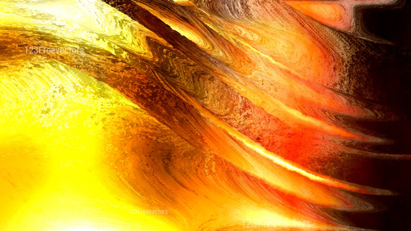 Abstract Red and Yellow Painting Texture Background