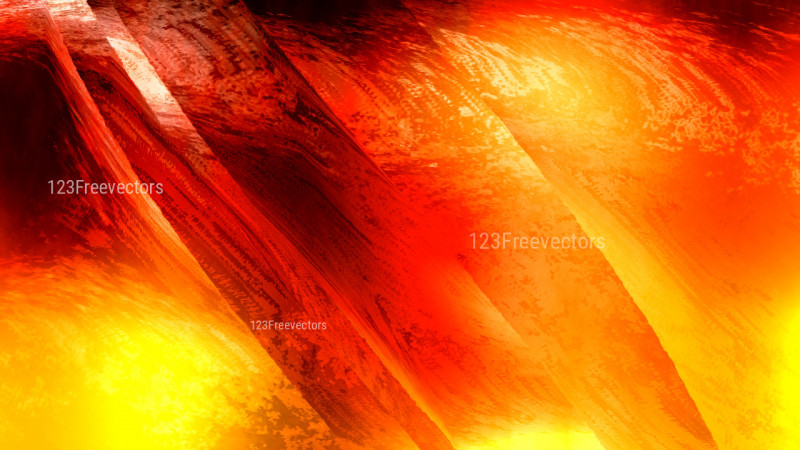 Abstract Red and Yellow Painting Texture Background