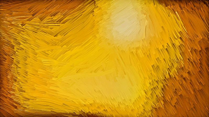 Yellow and Brown Painting Background