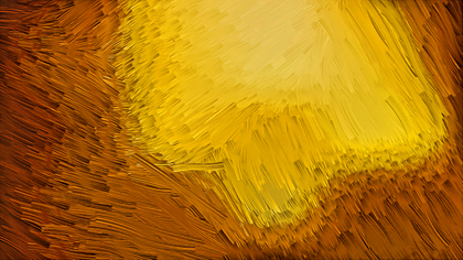 Yellow and Brown Paint Background