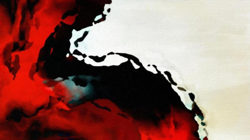 Beige Red and Black Watercolor Background Texture Image