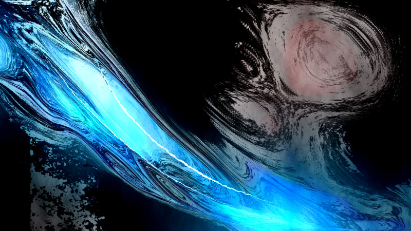 Abstract Black Blue and Brown Paint Background