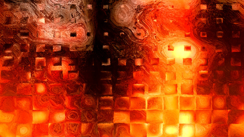 Black Red and Orange Paint Texture Background Image