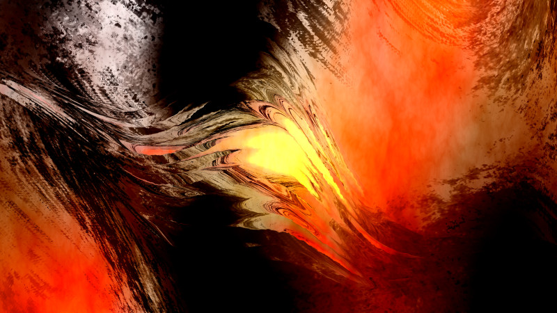 Black Red and Yellow Paint Texture Background