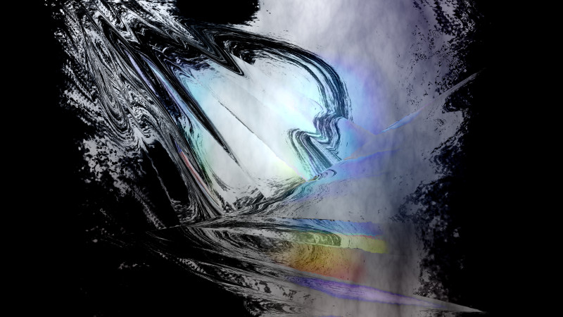 Abstract Blue Grey and Black Painted Background