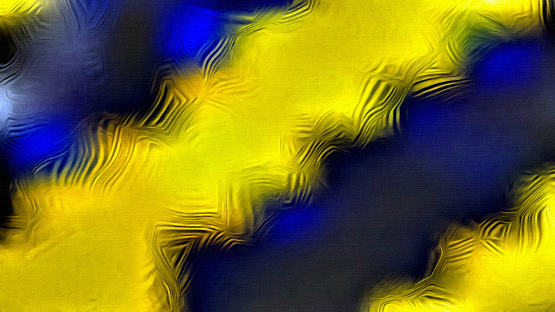 Blue Yellow and Black Painted Background Image