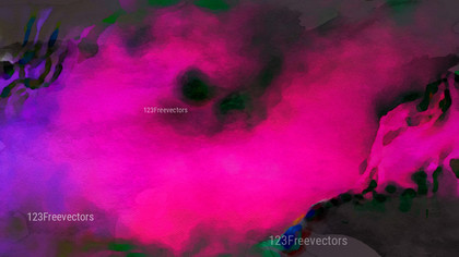 Pink Purple and Black Watercolour Background Image