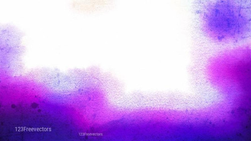 Blue Purple and White Watercolor Background Design