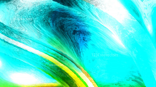 Blue Yellow and White Paint Background
