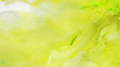 Green Yellow and White Watercolor Texture Image