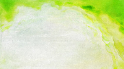Green Yellow and White Watercolor Grunge Texture Background