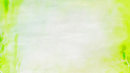 Green Yellow and White Watercolour Grunge Texture Background