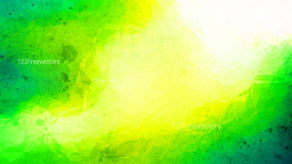 Green Yellow and White Grunge Watercolour Texture