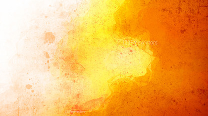 Orange Yellow and White Watercolor Background