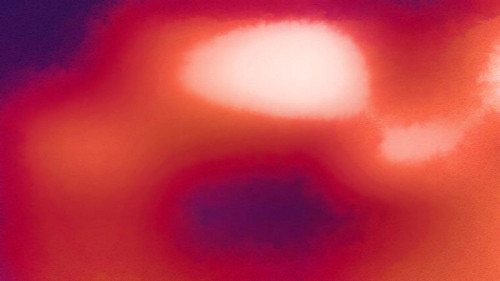Purple Orange and White Watercolor Background Graphic