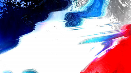 Abstract Red White and Blue Paint Background