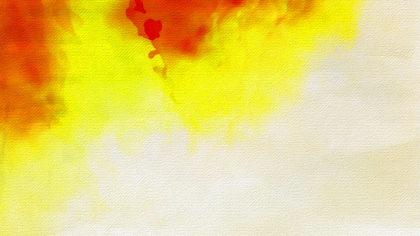 Red White and Yellow Watercolor Background Image