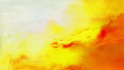 Red White and Yellow Watercolor Background Image