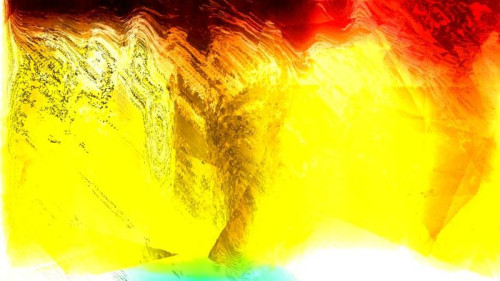 Abstract Red White and Yellow Painted Background