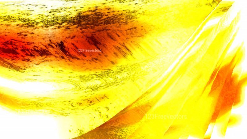Abstract Red White and Yellow Painted Background