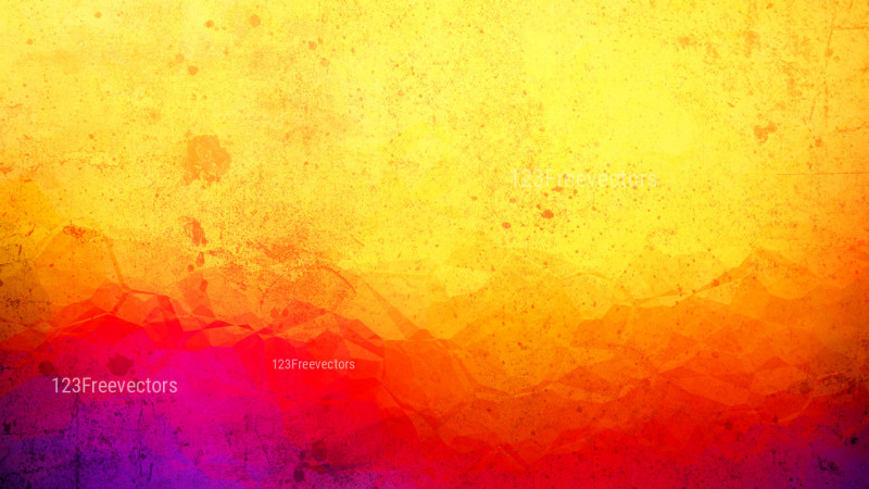 Red Purple and Yellow Watercolor Texture Background Image
