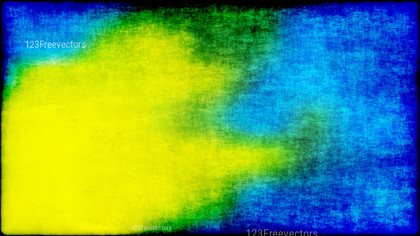 Blue and Yellow Texture Background