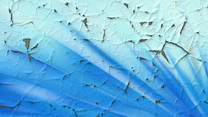 Blue Cracked Grunge Background