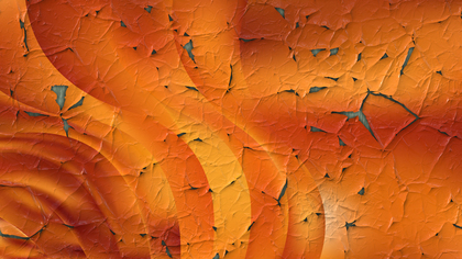 Orange Grunge Wall Texture Background