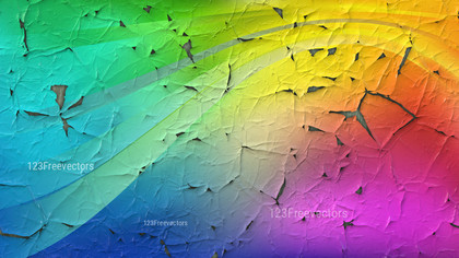 Colorful Cracked Texture Background