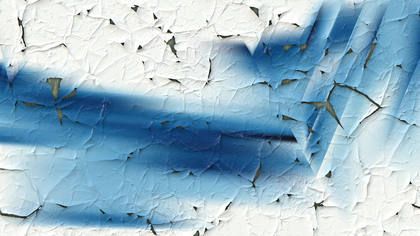 Blue and White Wall Crack Background