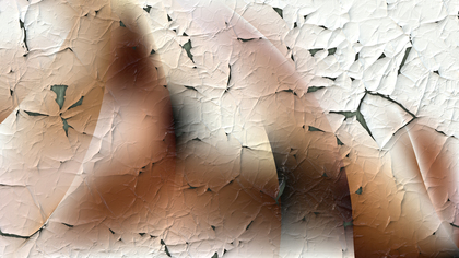 Brown and White Cracked Peeling Paint Background