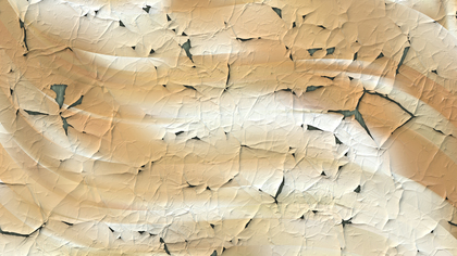 Brown and White cracked Paint Texture Background