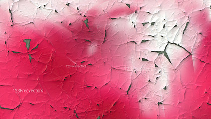 Pink and White Grunge Cracked Texture