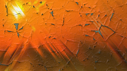 Orange and Brown Cracked Paint Texture