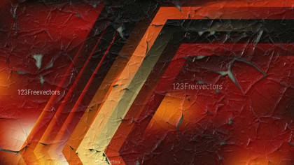 Black Red and Orange Cracked Texture