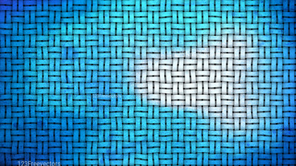 Blue and White Basket Weave Background
