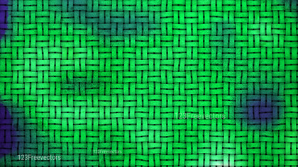 Blue and Green Bamboo Weave Background