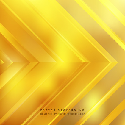 Abstract Gold Arrow Background Template