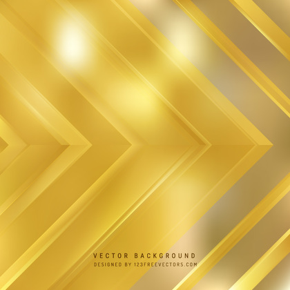 Gold Arrow Background Design