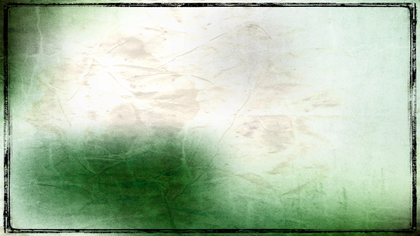 Green and White Old Grunge Paper Background