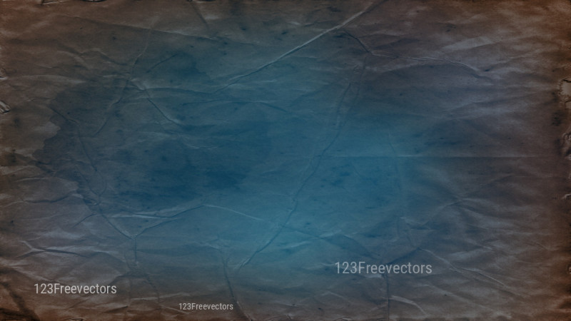 Blue and Brown Vintage Papyrus Background
