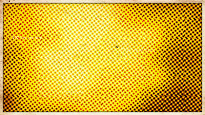 Dark Yellow Grunge Halftone Dots Texture