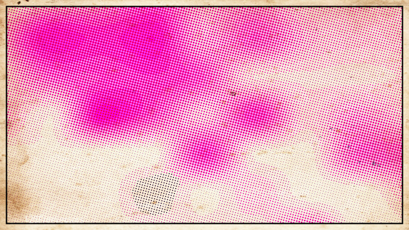 Pink and Beige Dots Texture Background