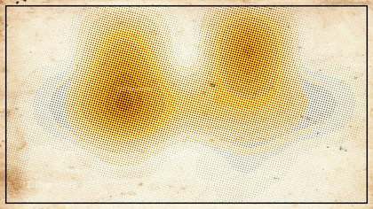 Yellow and Beige Halftone Texture Image