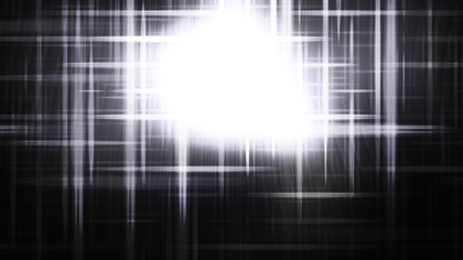 Futuristic Glowing Black and White Light Lines Stripes Background