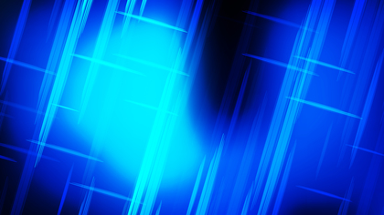 Abstract Cool Blue Futuristic Tech Glowing Stripes Background