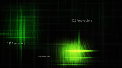 Futuristic Glowing Green and Black Light Lines Stripes Background