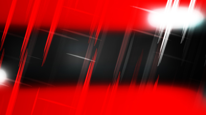 Abstract Red Black and White Futuristic Tech Glowing Stripes Background